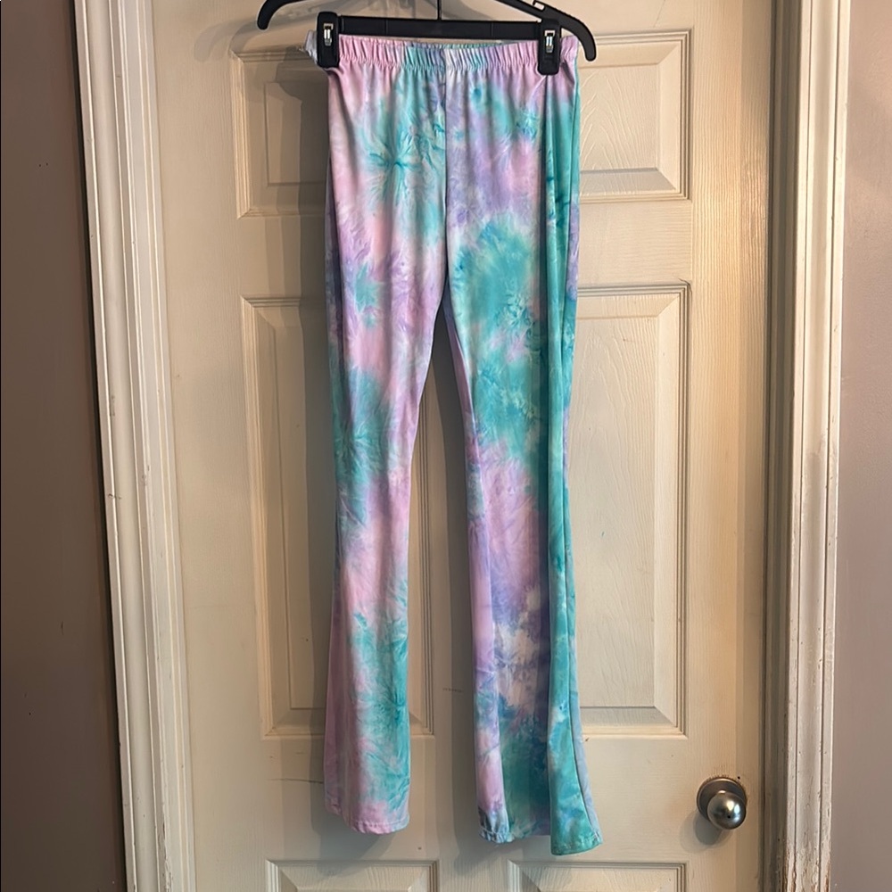 Tie-Dye Flare Pants